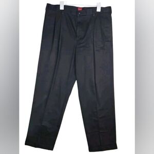 Arrow USA 1851 Big And Tall Men's Pants Size 38×32 100% Cotton Dark Blue
